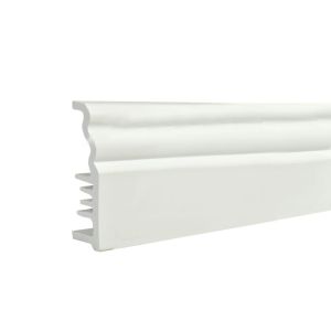Плинтус из вспененного ПВХ Durable Smart 100В мм, 2,4 м