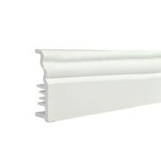 Плинтус из вспененного ПВХ Durable Smart 100В мм, 2,4 м