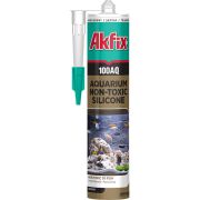 Герметик силиконовый аквариумный Akfix 100AQ прозрачный 280 мл