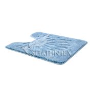 Коврик для туалета ШАХИНТЕКС PP LUX 50х60 голубой 11