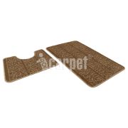 Набор ковриков АКТИВ Icarpet 50х80+50х40 003 кофе с молоком 55