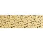 Интерьерная панель Воздушный узор кор. на золотом 3000*600*1,5мм ABS ЛАК