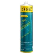 Герметик силиконовый KRONbuild для аквариумов и витрин (черный) 280 мл