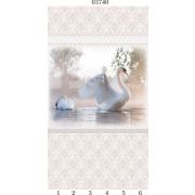 Панель ПВХ Дамасский узор 03740 ПАННО ЛЕБЕДЬ (6 шт) 0,25х2,7
